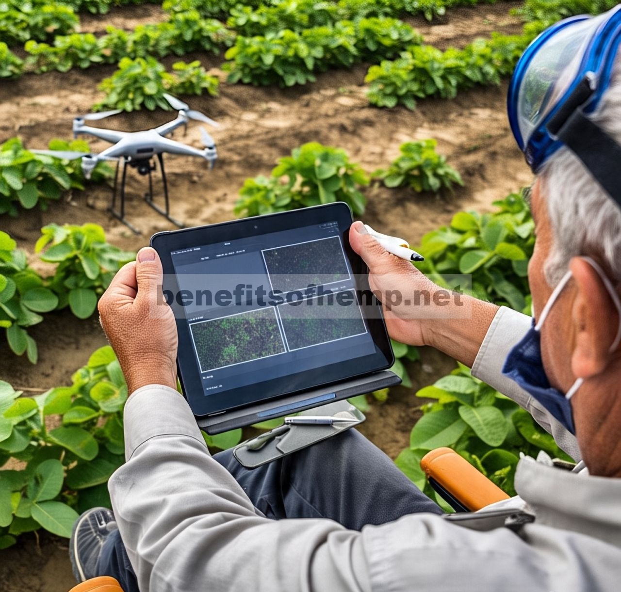 Mengevaluasi citra RGB dan multispektral yang ditangkap UAV sebagai proksi untuk penilaian visual bercak daun pada kacang tanah yang dibudidayakan