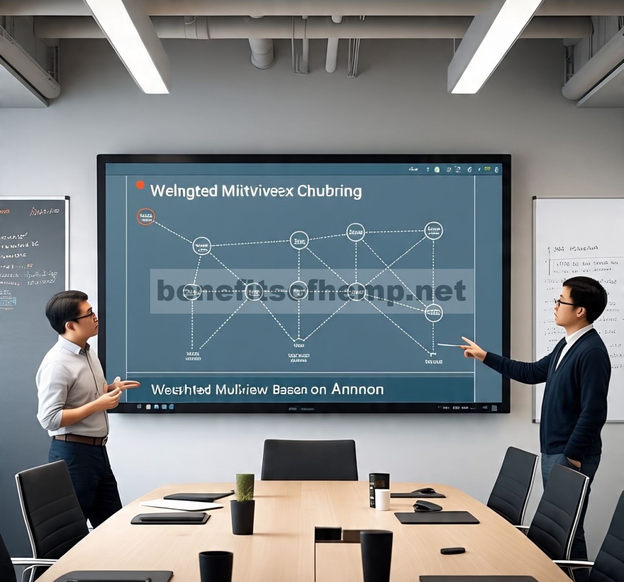 Pengelompokan Multiview Berbobot Ganda Berdasarkan Jangkar